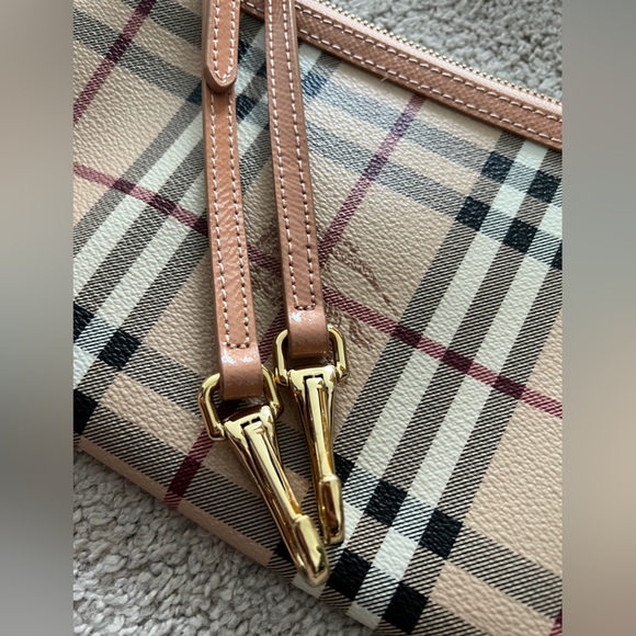 Burberry Haymarket Crossbody Clutch - Picture 10 of 11